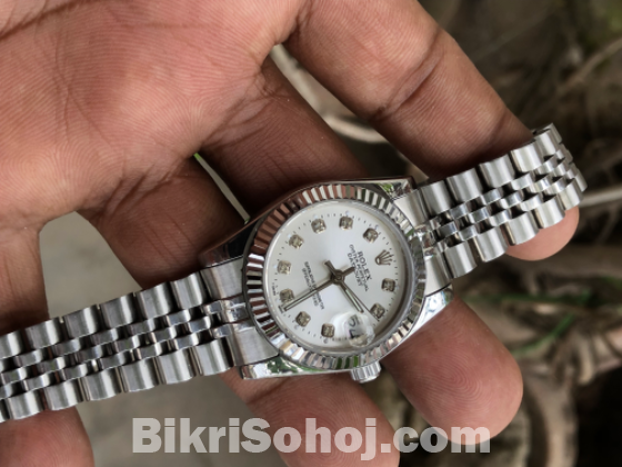 Rolex Ladies Automatic Swiss Made Watch